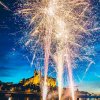 Feuerwerk an der Elbe Meißen